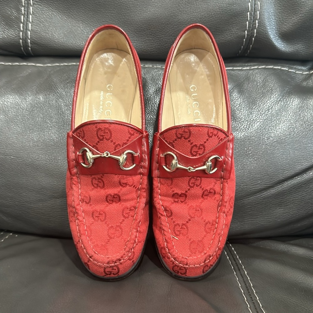 Gucci red loafer - Picture 2 of 9